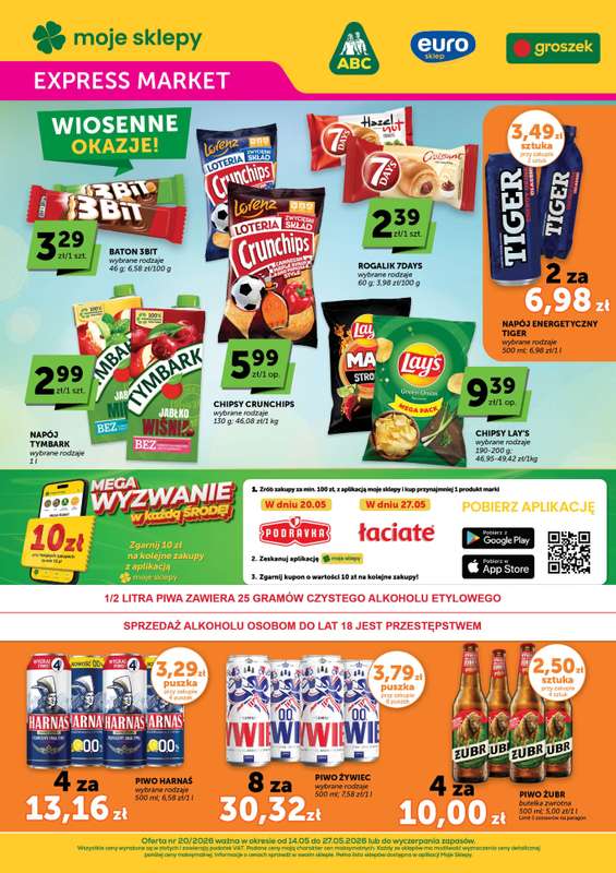 ABC - gazetka promocyjna Gazetka Expressmarket  do środy 27.05