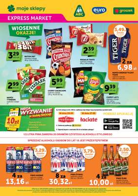 Groszek - gazetka promocyjna Gazetka Expressmarket  do środy 27.05