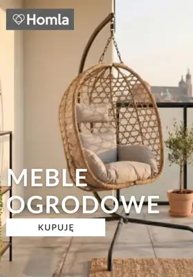 Homla - gazetka promocyjna Meble ogrodowe od czwartku 21.05 do piątku 29.05