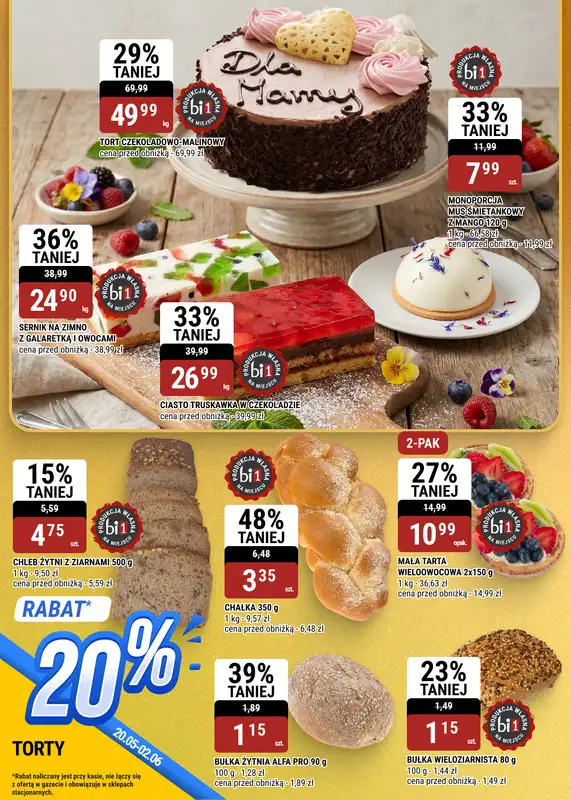 bi1 - gazetka promocyjna Gazetka Białystok I Wszystko, co najlepsze, dla najlepszej Mamy od środy 20.05 do wtorku 02.06 - strona 10