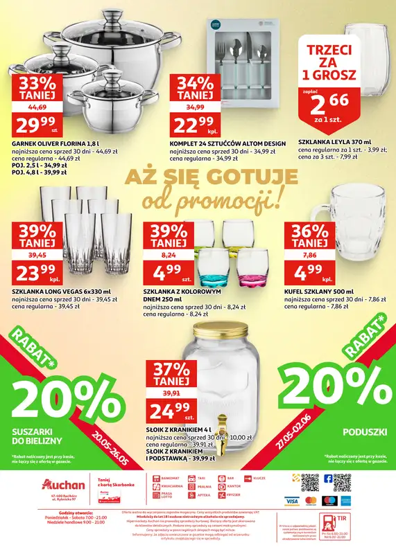 Auchan - gazetka promocyjna Gazetka Racibórz I Wszystko, co najlepsze, dla najlepszej Mamy  do wtorku 02.06 - strona 27