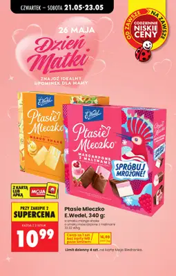 Biedronka - gazetka promocyjna Najlepsze oferty na DZIEŃ MATKI! od czwartku 21.05 do soboty 23.05 - strona 6
