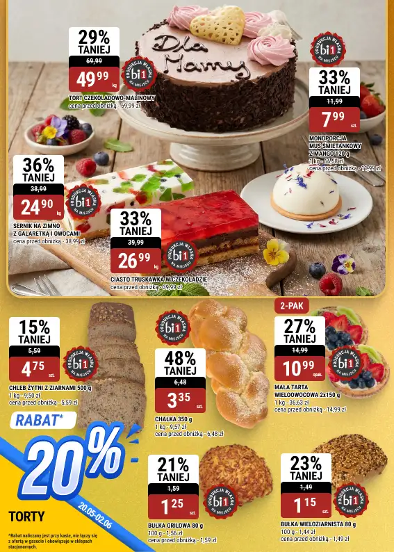 bi1 - gazetka promocyjna Gazetka Ełk I Wszystko, co najlepsze, dla najlepszej Mamy od środy 20.05 do wtorku 02.06 - strona 10