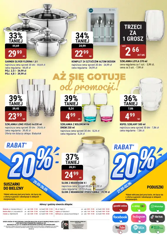 bi1 - gazetka promocyjna Gazetka Ełk I Wszystko, co najlepsze, dla najlepszej Mamy od środy 20.05 do wtorku 02.06 - strona 21