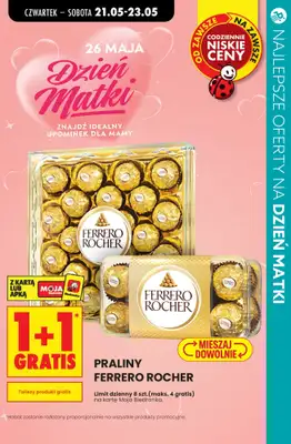 Dzień Matki - gazetka promocyjna Czekoladki na Dzień Matki - sprawdź oferty i promocje w marketach! od czwartku 21.05 do soboty 23.05 - strona 11