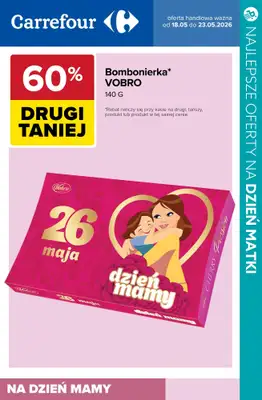 Dzień Matki - gazetka promocyjna Czekoladki na Dzień Matki - sprawdź oferty i promocje w marketach! od czwartku 21.05 do soboty 23.05 - strona 9