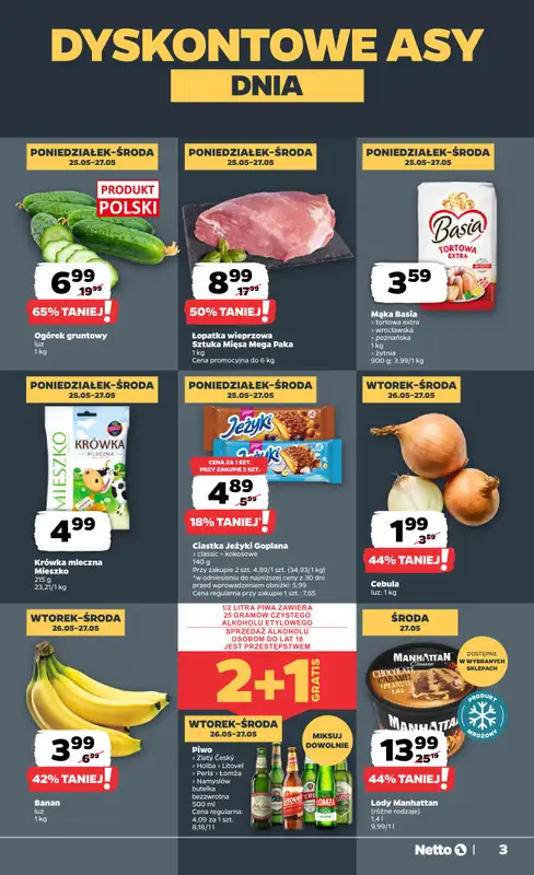 Netto - gazetka promocyjna Gazetka Spożywcza   - strona 3