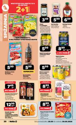 Netto - gazetka promocyjna Gazetka Spożywcza  do soboty 30.05 - strona 20