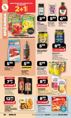 Netto - gazetka promocyjna Gazetka Spożywcza od poniedziałku 25.05 do soboty 30.05 - strona 20