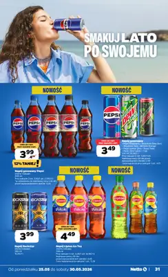Netto - gazetka promocyjna Gazetka Spożywcza  do soboty 30.05 - strona 31