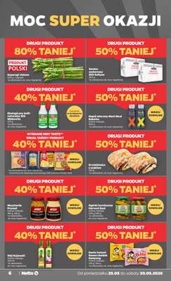 Netto - gazetka promocyjna Gazetka Spożywcza  do soboty 30.05 - strona 6