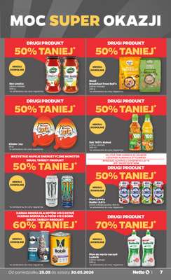 Netto - gazetka promocyjna Gazetka Spożywcza od poniedziałku 25.05 do soboty 30.05 - strona 7
