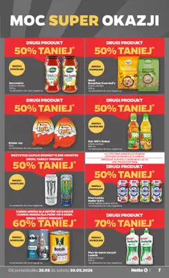 Netto - gazetka promocyjna Gazetka Spożywcza od poniedziałku 25.05 do soboty 30.05 - strona 7