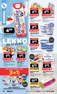 Netto - gazetka promocyjna Gazetka Spożywcza  do soboty 30.05 - strona 14