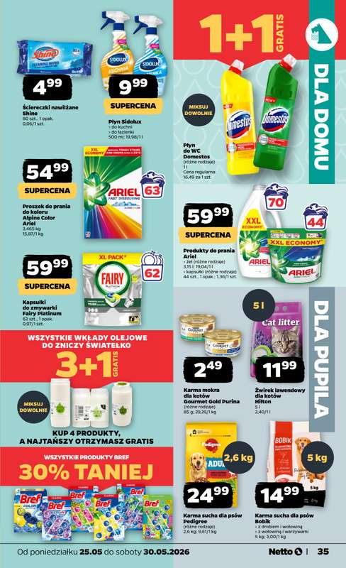 Netto - gazetka promocyjna Gazetka Spożywcza od poniedziałku 25.05 do soboty 30.05 - strona 35