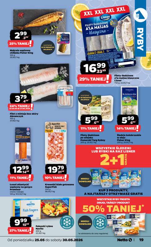 Netto - gazetka promocyjna Gazetka Spożywcza  do soboty 30.05 - strona 19