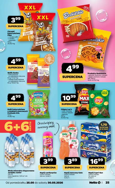 Netto - gazetka promocyjna Gazetka Spożywcza od poniedziałku 25.05 do soboty 30.05 - strona 25