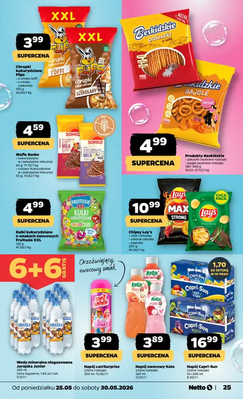 Netto - gazetka promocyjna Gazetka Spożywcza od poniedziałku 25.05 do soboty 30.05 - strona 25