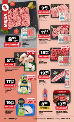 Netto - gazetka promocyjna Gazetka Spożywcza od poniedziałku 25.05 do soboty 30.05 - strona 12