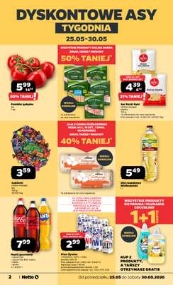 Netto - gazetka promocyjna Gazetka Spożywcza  do soboty 30.05 - strona 2
