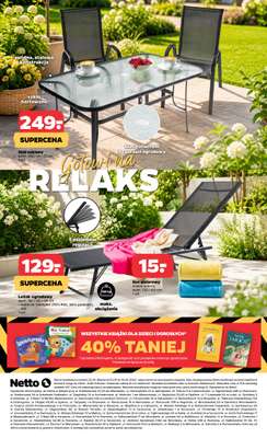 Netto - gazetka promocyjna Inspiracje Tygodnia Meble ogrodowe  do soboty 30.05 - strona 3