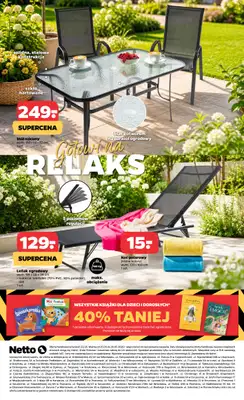 Netto - gazetka promocyjna Inspiracje Tygodnia Meble ogrodowe  do soboty 30.05 - strona 3