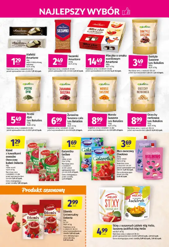 Społem - gazetka promocyjna Gazetka Białystok  do środy 10.06 - strona 13