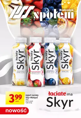 Społem - gazetka promocyjna Gazetka Białystok  do środy 10.06