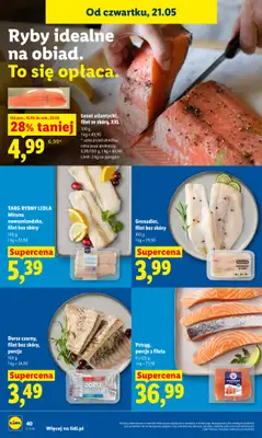 Lidl - gazetka promocyjna Oferta od czwartku od czwartku 21.05 do soboty 23.05 - strona 44
