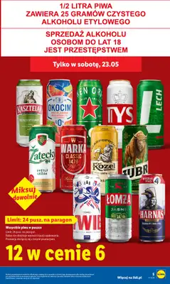 Lidl - gazetka promocyjna Oferta od czwartku od czwartku 21.05 do soboty 23.05 - strona 5