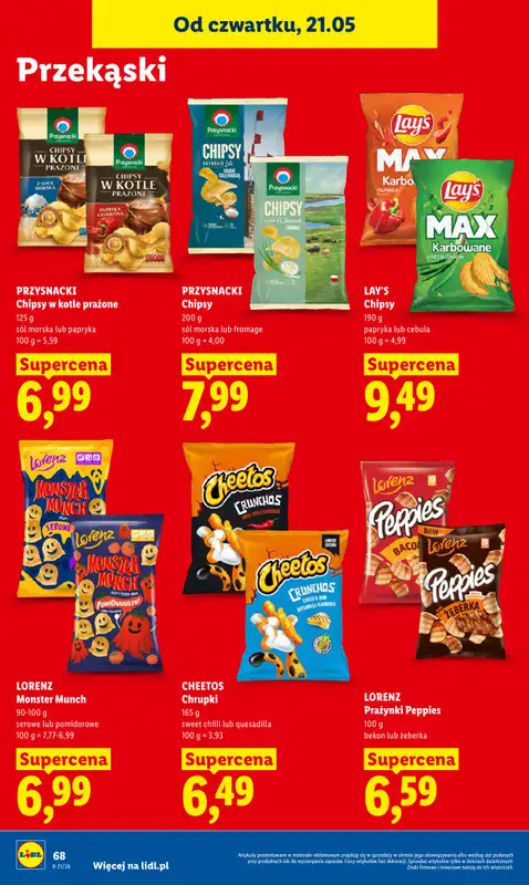 Lidl - gazetka promocyjna Oferta od czwartku od czwartku 21.05 do soboty 23.05 - strona 74