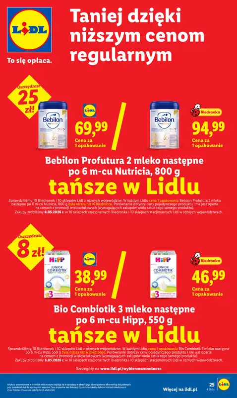 Lidl - gazetka promocyjna Oferta od czwartku od czwartku 21.05 do soboty 23.05 - strona 25