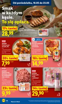 Lidl - gazetka promocyjna Oferta od czwartku od czwartku 21.05 do soboty 23.05 - strona 50