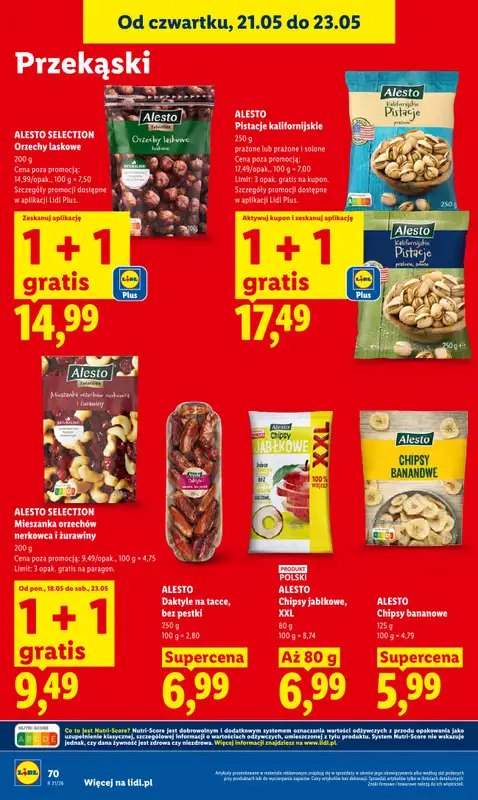 Lidl - gazetka promocyjna Oferta od czwartku od czwartku 21.05 do soboty 23.05 - strona 76