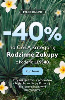 Sinsay - gazetka promocyjna -40% na CAŁĄ kategorię RODZINNE ZAKUPY od czwartku 21.05 do poniedziałku 25.05