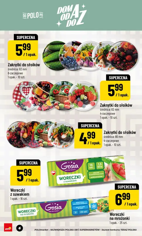 POLOmarket - gazetka promocyjna Katalog Dom Przetwory od piątku 22.05 do czwartku 30.07 - strona 6