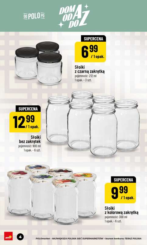 POLOmarket - gazetka promocyjna Katalog Dom Przetwory od piątku 22.05 do czwartku 30.07 - strona 4