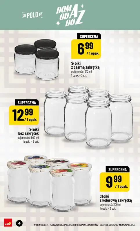 POLOmarket - gazetka promocyjna Katalog Dom Przetwory od piątku 22.05 do czwartku 30.07 - strona 4