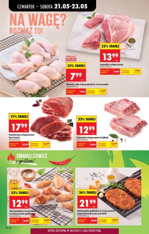 Biedronka - gazetka promocyjna Od czwartku, Z ladą tradycyjną od czwartku 21.05 do środy 27.05 - strona 28