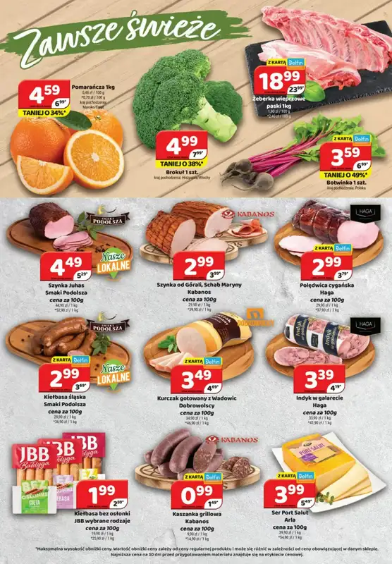 Delfin - gazetka promocyjna Gazetka od piątku 22.05 do niedzieli 31.05 - strona 2