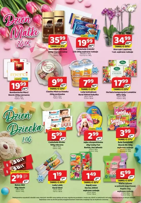 Delfin - gazetka promocyjna Gazetka od piątku 22.05 do niedzieli 31.05 - strona 4