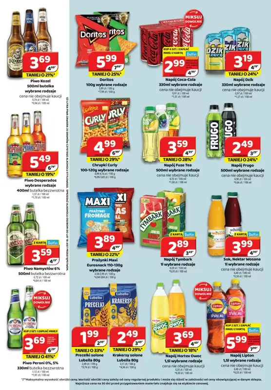 Delfin - gazetka promocyjna Gazetka od piątku 22.05 do niedzieli 31.05 - strona 6
