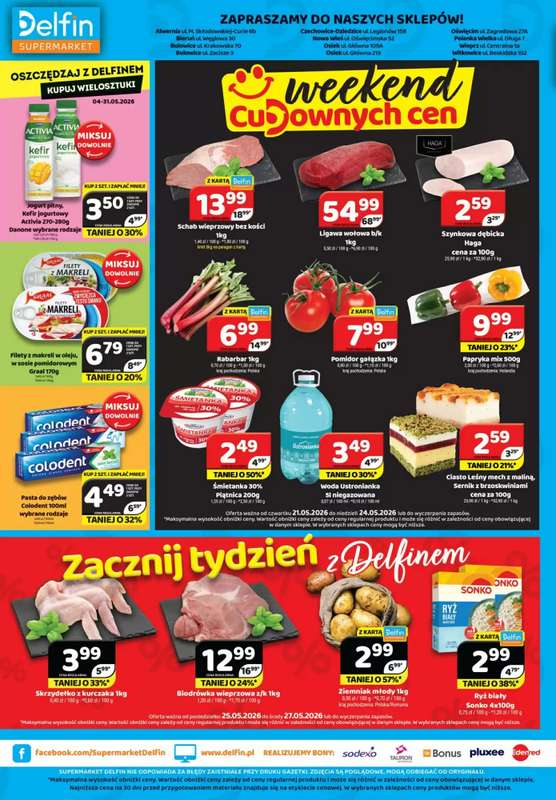 Delfin - gazetka promocyjna Gazetka od piątku 22.05 do niedzieli 31.05 - strona 8