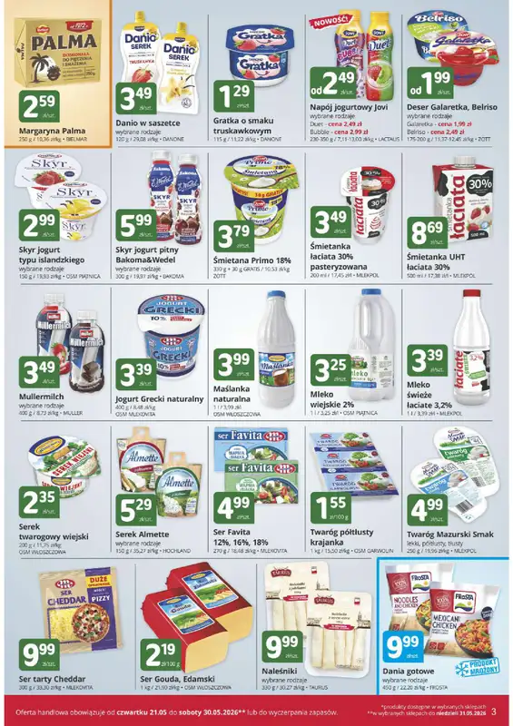 Marketvita - gazetka promocyjna Gazetka od czwartku 21.05 do niedzieli 31.05 - strona 3