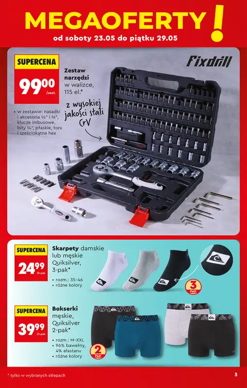 Biedronka - gazetka promocyjna Hity i inspiracje, od 25.05 od poniedziałku 25.05 do środy 10.06 - strona 5
