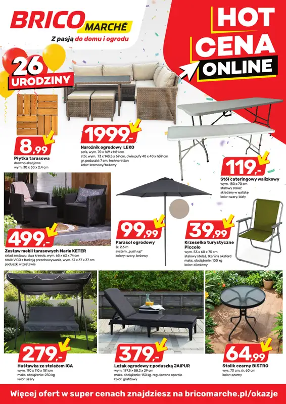 Bricomarche - gazetka promocyjna Hot ceny online od piątku 22.05 do soboty 30.05 - strona 2