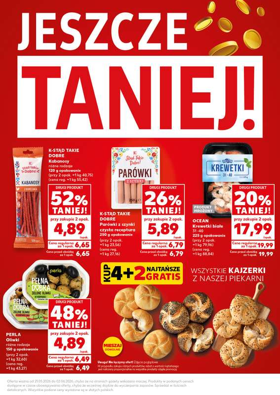 Kaufland - gazetka promocyjna Jeszcze taniej do końca maja! od piątku 22.05 do wtorku 02.06 - strona 5