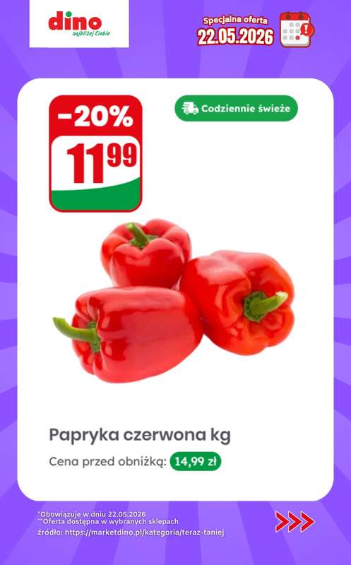 Dino - gazetka promocyjna Specjalna oferta na 22.05.2026 - promocje spoza gazetki od piątku 22.05 do piątku 22.05 - strona 5