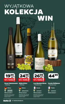 Netto - gazetka promocyjna Mocna Kolekcja - Wina  do soboty 06.06 - strona 14