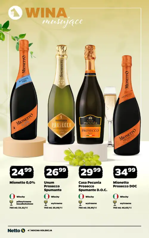 Netto - gazetka promocyjna Mocna Kolekcja - Wina  do soboty 06.06 - strona 4